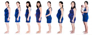 Nine Month pregnancy evolution photographer