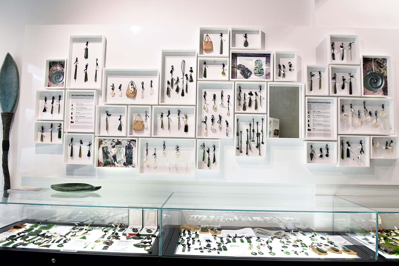 Jewelry in Auckland War Memorial Museum shop